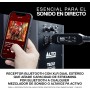 ALTO Bluetooth Total 2 Receptor Bluetooth Recargable Con XLR Para Mesa de Mezclas y Equipos de Sonido