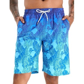 APTRO Bañador Hombre Corto Ropa Hombre Secado Rápido Natacion Surferos con Forrado Hawaianos Vacaciones Tallas Grandes