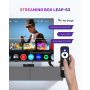 STRONG Leap-S3 TV Streaming Box 4K UHD Google TV con Puerto Ethernet, 2GB RAM + 16GB Almacenamiento, Chromecast Integrado, WiFi,
