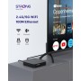 STRONG Leap-S3 TV Streaming Box 4K UHD Google TV con Puerto Ethernet, 2GB RAM + 16GB Almacenamiento, Chromecast Integrado, WiFi,
