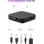 STRONG Leap-S3 TV Streaming Box 4K UHD Google TV con Puerto Ethernet, 2GB RAM + 16GB Almacenamiento, Chromecast Integrado, WiFi,
