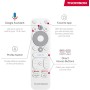 THOMSON Google TV Streaming Box 240, 4K UHD, Google Assistant, Google Cast, Wi-Fi, Bluetooth 5.0, HDMI 2.1, Dolby Atmos, Dolby
