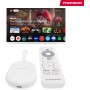 THOMSON Google TV Streaming Box 240, 4K UHD, Google Assistant, Google Cast, Wi-Fi, Bluetooth 5.0, HDMI 2.1, Dolby Atmos, Dolby