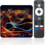Android 14.0 TV Box, Box TV 2GB RAM 16GB ROM RK3518 Quad-Core Cortex-A53, Android Box Support 2.4/5.0GHz 4K 100M Ethernet HDMI