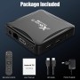 Android TV Box 13.0, Android Box 4GB RAM 32GB ROM, RK3528 Quad-Core, Soporte 2.4G/5G Dual WiFi, 100M Ethernet Ultral HD 8K TV