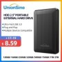 UnionSine HDD 2,5 "disco duro externo portátil 250gb/320gb/500gb/1tb a