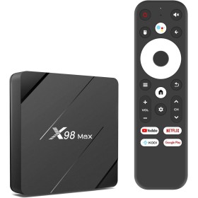 Puersit Android TV Box 10.0, X96Mini up to X98MaxWiFi 2GB/ 8GB ROM Allwinner H313, Smart TV Box Compatible con 4K HD con Chipset