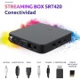 STRONG SRT420 TV Box Android TV 4K con Puerto Ethernet, DVB-T2, 2GB RAM + 16GB Almacenamiento, Chromecast Integrado, WiFi,