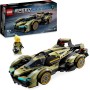 LEGO Speed Champions Superdeportivo Lamborghini Lambo V12 Vision GT Coche de Carreras de Juguete, Maqueta de Gran Turismo,