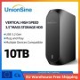 UnionSine 10TB 3,5 "HDD USB 3,2 Gen2 disco duro externo Compatible con