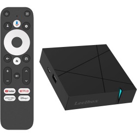 Android TV Box - 4K Ultra HD Streaming Media Player, 4GB RAM, 32GB Memoria Smart TV Box- - Chromecast Built-in - Compatible con