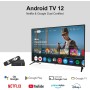 Android TV Box - 4K Ultra HD Streaming Media Player, 4GB RAM, 32GB Memoria Smart TV Box- - Chromecast Built-in - Compatible con