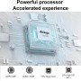 Android TV Box - 4K Ultra HD Streaming Media Player, 4GB RAM, 32GB Memoria Smart TV Box- - Chromecast Built-in - Compatible con