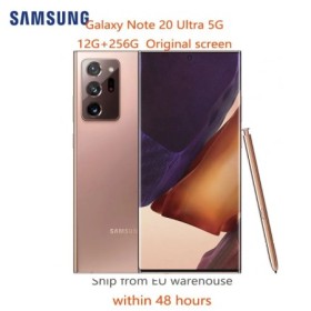 Teléfono móvil Samsung Note 20 Ultra 5G N986U1 6,9 "Original AMOLED 12