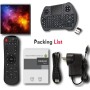Android TV Box 4 GB RAM 64 GB ROM Smart TV Box soporta vídeo 3D 4K uhd con 2.4G / 5G WiFi Bluetooth 4.2 Integrado con Mini