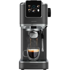 Cecotec Cafetera express para espresso y cappuccino Cafelizzia ColdBrew. 20 Bares, Sistema ColdBrew para café frio, Pantalla
