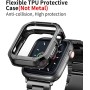 BINLUN Correa de Metal Compatible con Apple Watch 38mm 40mm 41mm 42mm 44mm 45mm 46mm 49mm Correa de Acero Inoxidable con Funda