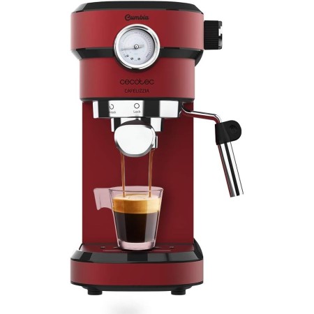 Cecotec Cafetera express para espresso y cappuccino Cafelizzia ColdBrew. 20 Bares, Sistema ColdBrew para café frio, Pantalla