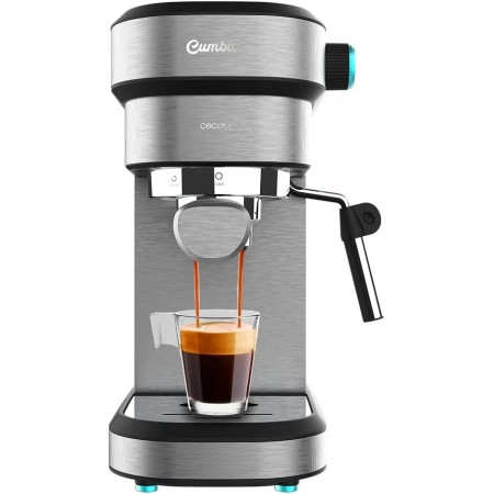 Cecotec Cafetera express para espresso y cappuccino Cafelizzia ColdBrew. 20 Bares, Sistema ColdBrew para café frio, Pantalla