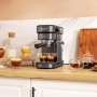 Cecotec Cafetera express para espresso y cappuccino Cafelizzia ColdBrew. 20 Bares, Sistema ColdBrew para café frio, Pantalla