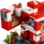 LEGO Minecraft La Casa-Champiñaca Juguete de Construcción para Niños y Niñas de 8 Años o Más, Isla y Personajes del Videojuego