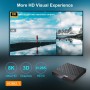 TUREWELL Android TV Box, Android 9.0 TV Box Amlogic S905X3 Quad-Core Cortex-A55 4GB RAM 32GB ROM Android Box with 8K BT4.0