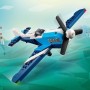LEGO Creator 3 en 1 Aeronave: Avión de Carreras Transformable en Reactor o Helicóptero de Juguete, Juego de Construcción y