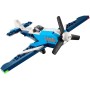 LEGO Creator 3 en 1 Aeronave: Avión de Carreras Transformable en Reactor o Helicóptero de Juguete, Juego de Construcción y