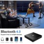 Android TV Box, T9 Android 9.0 TV BOX 4GB RAM/32GB ROM RK3318 Quad-Core Media Box Soporte 2.4GHz/5.0GHz WiFi 64 bits H.265