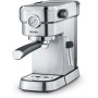 SEVERIN - Cafetera espresso a presión con espumador de leche, Máquina de café,Hasta 4 tazas de café de barista, Negro, KA 5978