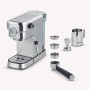 SEVERIN - Cafetera espresso a presión con espumador de leche, Máquina de café,Hasta 4 tazas de café de barista, Negro, KA 5978