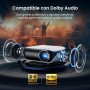 Google TV Official Smart Mini Proyector 4K, HAPPRUN 1000 ANSI 1080P Full HD Proyector con Dolby Audio, WiFi6 Bluetooth5.2