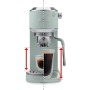 De'Longhi Dedica - Cafetera de Bomba de Acero Inoxidable para Café Molido o Monodosis, Cafetera para Espresso y Cappuccino,