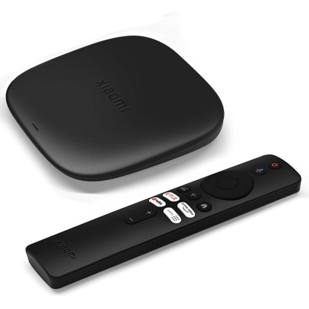 Xiaomi TV Box S (3nd Gen) - 4K Ultra HD, Potente procesador,2GB RAM, 32GB Memoria Smart TV Box, Google TV, Dolby Vision, HDR10+,
