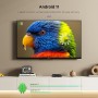Android TV Box, Android 11.0 Box, 4GB RAM 64GB ROM S905W2 Quad-Core GPU Mali-G31 Smart TV Box Support 2.4G/5G Dual-Band WiFi BT