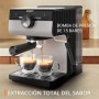Krups Cafetera Espresso Manual, Authentic, 15 bares de presión, Espumador de leche, Ajuste Manual, Cuchara Medidora y