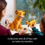LEGO | Disney El Rey León: Simba Joven Maqueta para Adultos, Regalo para Mujeres y Hombres, Figura de Animal Coleccionable,