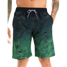 APTRO Bañador Hombre Corto Ropa Hombre Secado Rápido Natacion Surferos con Forrado Hawaianos Vacaciones Tallas Grandes