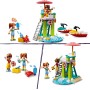 LEGO Friends Moto Acuática de la Playa Juguete de Construcción con Motos de Agua, Regalo para Niñas y Niños de 5 Años o Más con