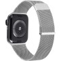 Hanama Correa Compatible con Apple Watch Correa 38mm 40mm 41mm 42mm 44mm 45mm 49mm, Pulseras de Repuesto de Metal de Acero