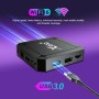 Android 14.0 TV Box, caja de TV 2GB RAM 16GB ROM RK3518 Quad-Core Cortex-A53, Android Box Support 2.4/5.0GHz 4K 100M Ethernet