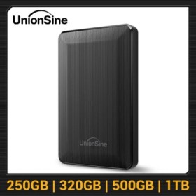 UnionSine-disco duro externo portátil, HDD de 2,5 pulgadas, 250GB, 320