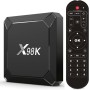 Android 13.0 TV Box, Android Box 4GB RAM 32GB ROM RK3528A CPU Quad Core Arm Cortex A53, Soporte 2.4/5.0GHz WiFi6 BT5.X 4K 100M