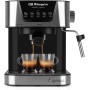 Orbegozo EX 6000, Cafetera express, 1050 W, depósito de agua extraíble 1,5 litros, 20 bar, panel control táctil, modos