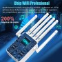 Amplificador de Señal WiFi,Repetidor WiFi,6 Antenas,2 Puertos LAN,WiFi Extender,Modo Repetidor/Router/Ap,Repetidor de Señal WiFi