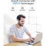 BrosTrend AX900 Mini WiFi 6 USB, Adaptador WiFi para PC Compatible con Windows 11/10/7, Antena Wi-Fi USB Doble Banda 5GHz