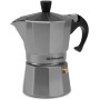 Orbegozo KFS 920, Cafetera Italiana, 9 tazas, apta para cocina de gas, vitrocerámica y eléctricas, mango ergonómico, válvula