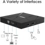 Android 10.0 TV Box, 2GB RAM 16GB ROM Smart TV Box, Allwinner H616 Quad-Core 6K TV Box, H.265, 3D, 2.4G WiFi, 10 / 100M Ethernet