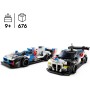 LEGO Speed Champions Coches de Carreras BMW M4 GT3 y BMW M Hybrid V8 Vehículos de Juguete, 2 Maquetas de Construcción y 2