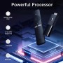MI Stick TV Box - Mando a Distancia por Voz Alexa, TV Stick 2K Boitier Iptv Smart TV,Compatible con Google Chromecast, Google